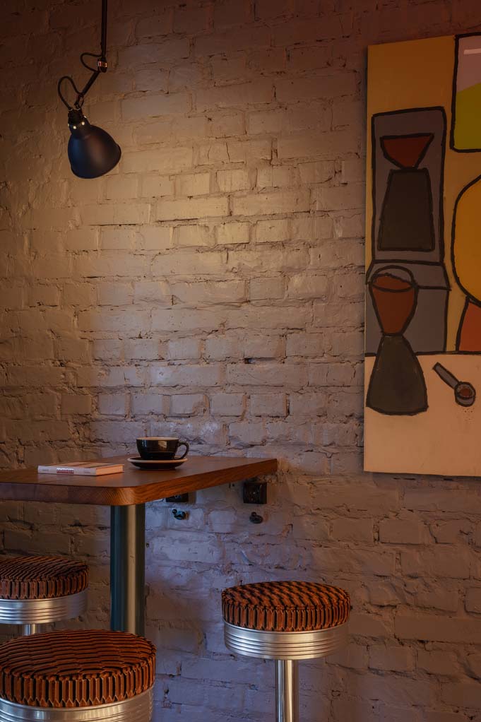 Kyiv Café Designed by Yana Molodykh