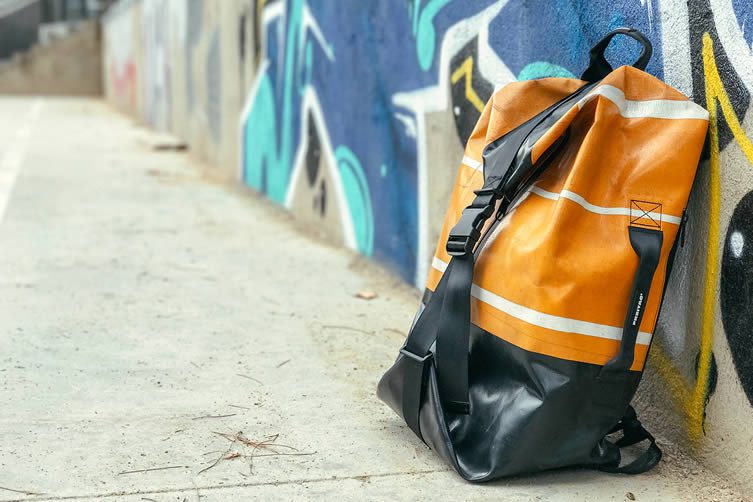 FREITAG gonewithfreitag Borrow Travel Bags Campaign, F512 VOYAGER