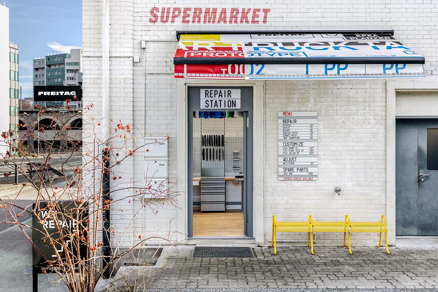 FREITAG Repair Station, Zurich
