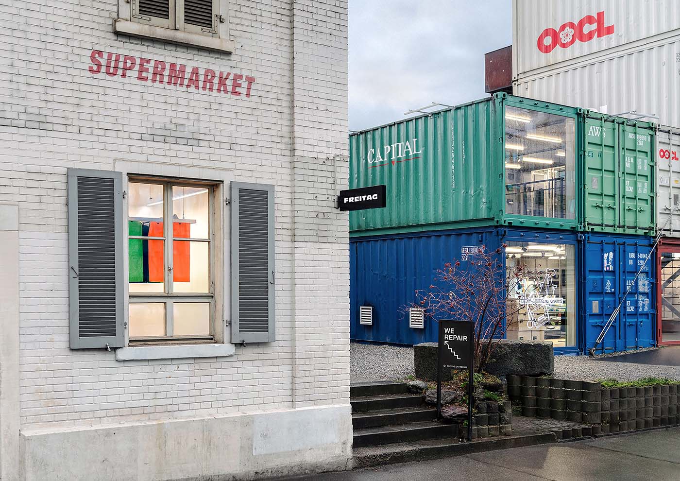 FREITAG Repair Station Zurich, Bag Repair Next to Flagship Store
