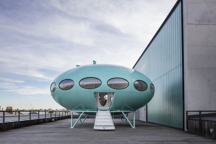 Futuro House at Central Saint Martins