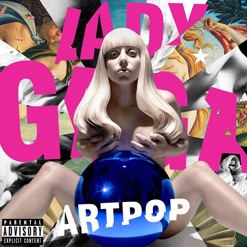 Jeff Koons for Lady Gaga, Artpop, 2013