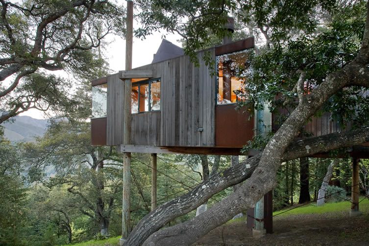 Upscale Tree House Hotel in Big Sur