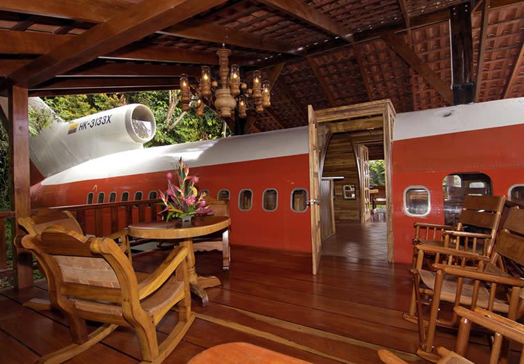 Boeing 727 Tree House Costa Rica