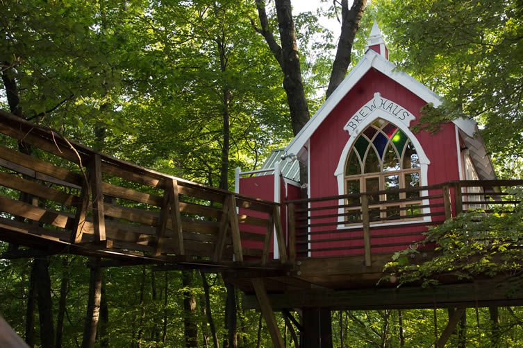 'Brew Haus' near Mohican State Park, Ohio