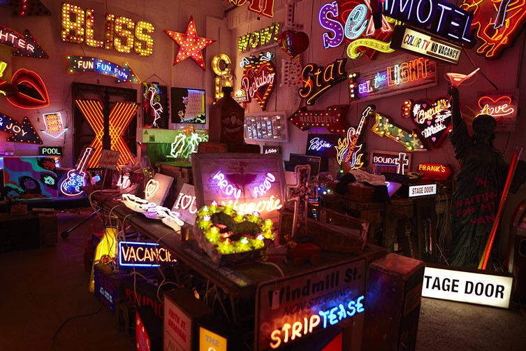 Chris Bracey’s Gods Own Junkyard at Lights of Soho