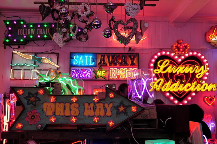 Chris Bracey's Gods Own Junkyard at Lights of Soho, London