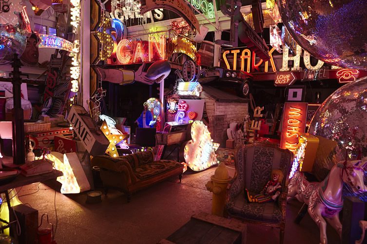 Chris Bracey's Gods Own Junkyard at Lights of Soho, London