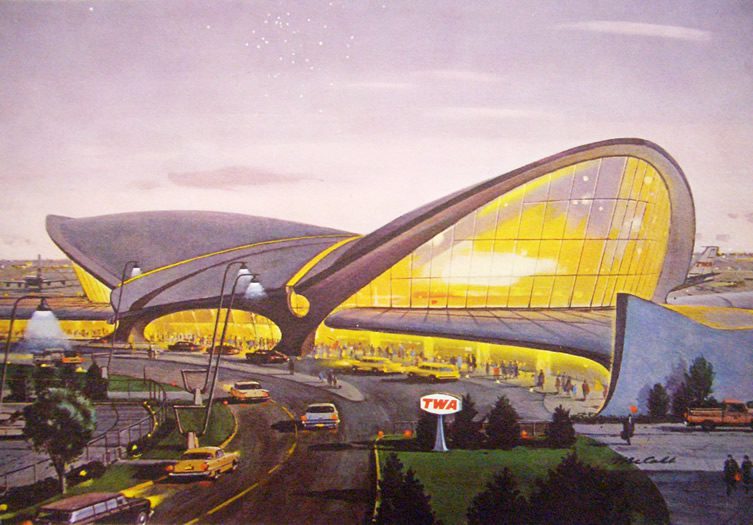 TWA Terminal, from the 1961 TWA Annual Report