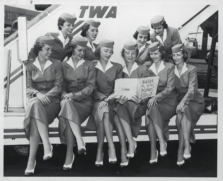 golden age of travel flight attendant