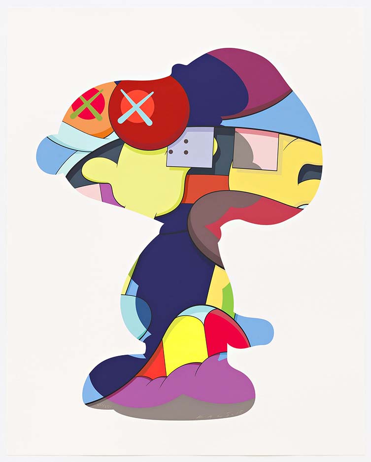 KAWS, No One's Home, 2015. Courtesy of Pace Prints