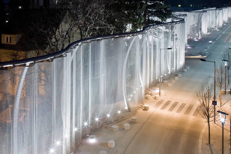 Heaven Is a Place On Earth Swarovski Veil by Reginadahmeningenhoven is Winner in Lighting Products and Lighting Projects Design Category, 2016 - 2017.