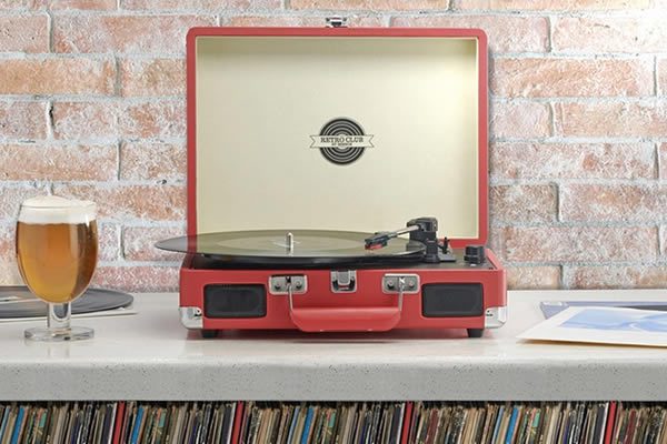 Turntable Record Player Briefcase