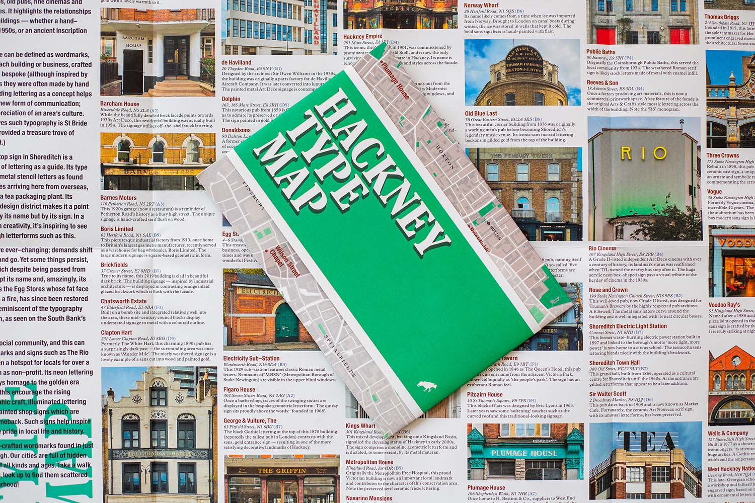 Lilly Marques Hackney Typography Map