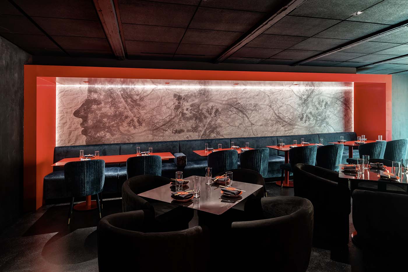 Haii Keii Houston, Steak and Sushi Restaurant by Gin Design Group