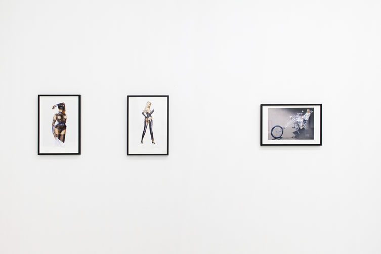 Hajime Sorayama at AISHONAZUKA, Installation View