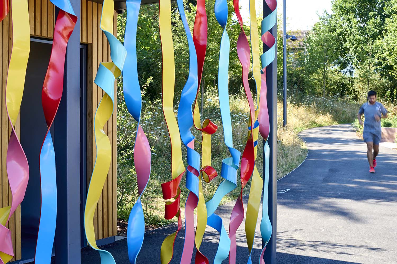 Hanna Benihoud, Rainbow Ribbons Claremont Park, Brent Cross Town