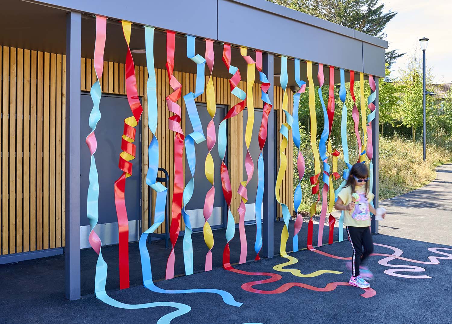 Hanna Benihoud, Rainbow Ribbons Claremont Park, Brent Cross Town