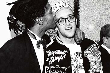 Keith Haring and Jean-Michel Basquiat