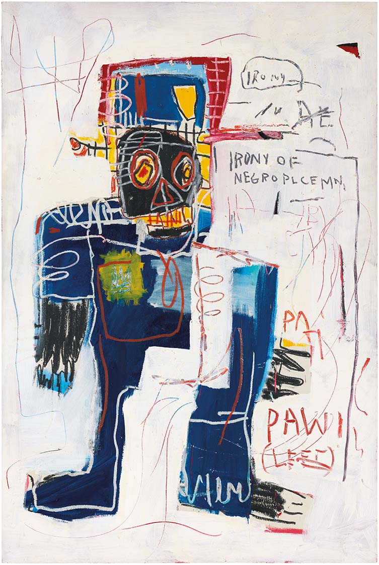 Jean-Michel Basquiat, Irony of a Negro Policeman