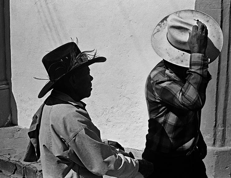 Profile of Man with Sombrero, Zitácuaro, 2007