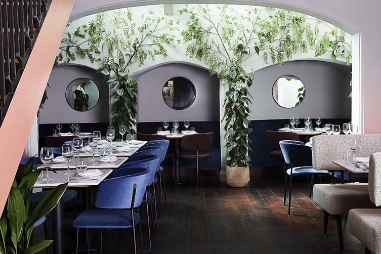 HAYA Notting Hill, London Restaurant by Victoria Paltina Designed by A-nrd Studio