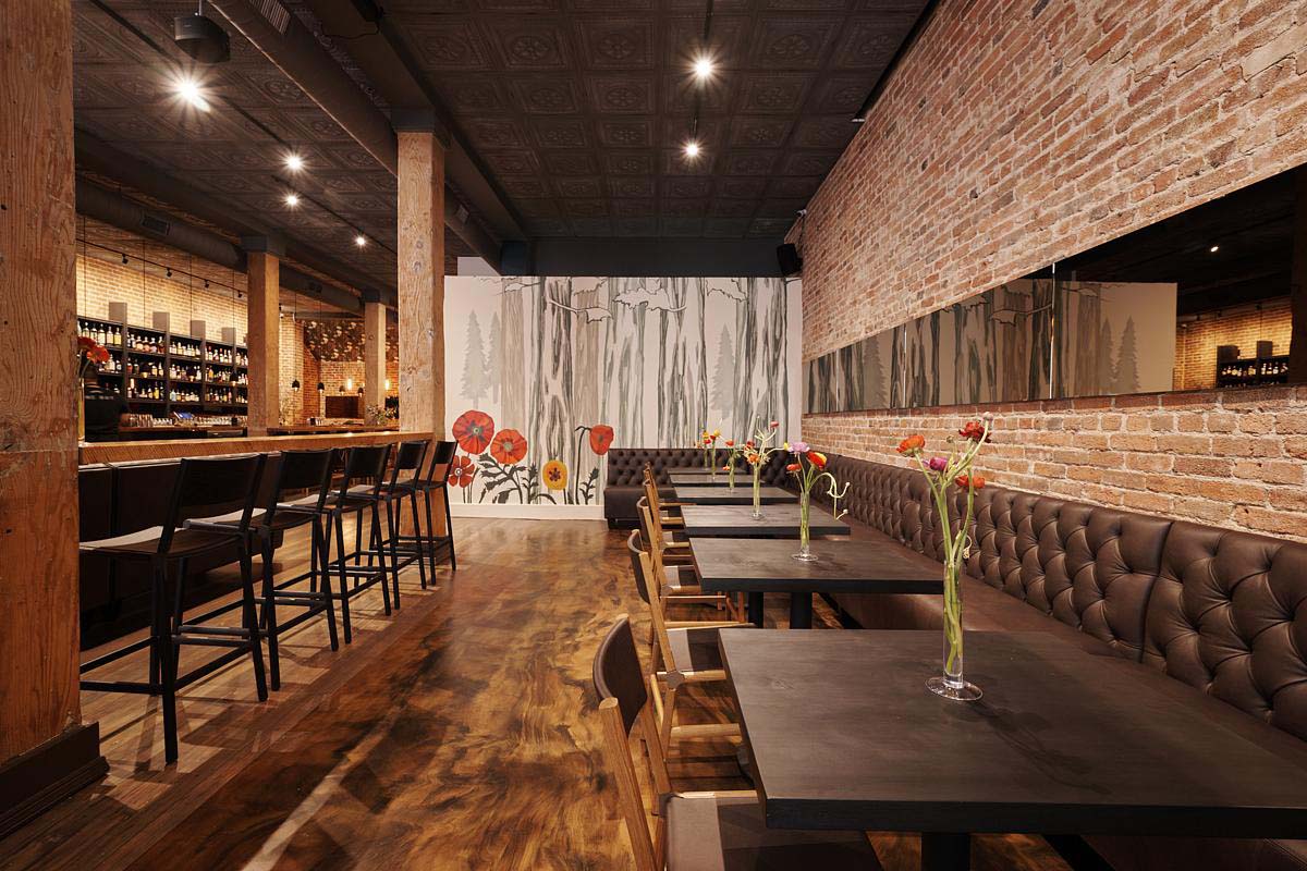 Heartwood Bar San Francisco Financial District Designed by Floriana Interiors