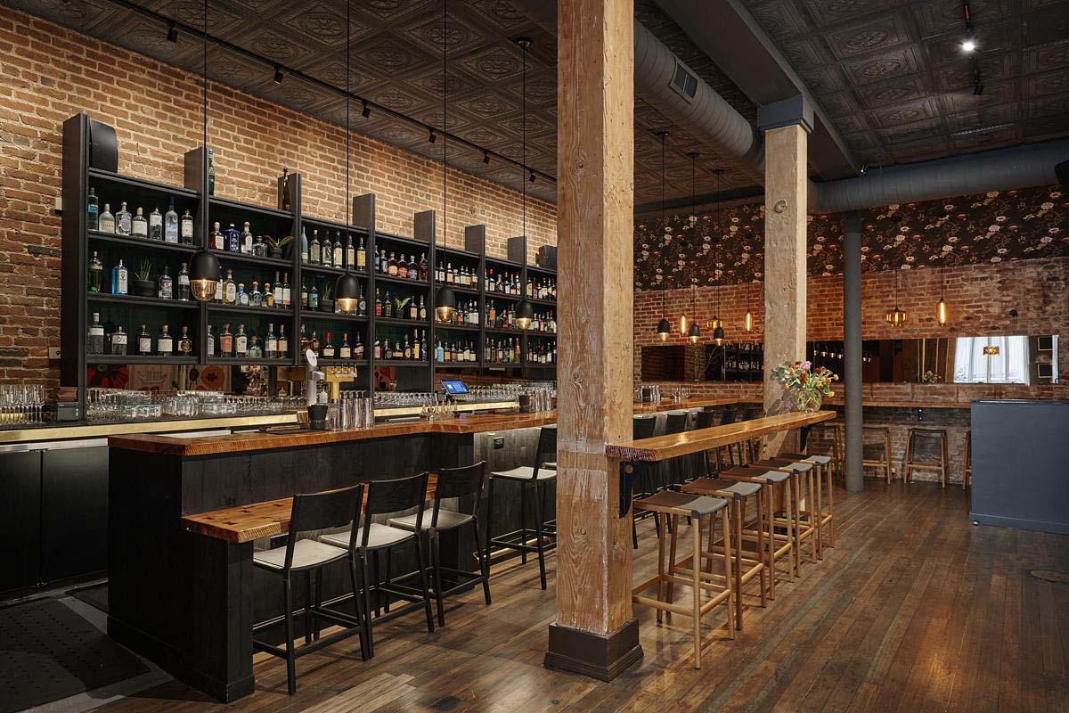 Heartwood Bar San Francisco Financial District Designed by Floriana Interiors