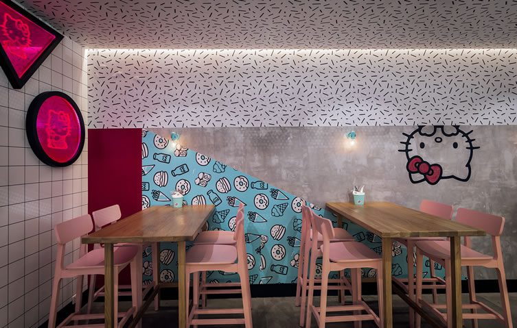 Hello Kitty Diner, Chatswood, Sydney