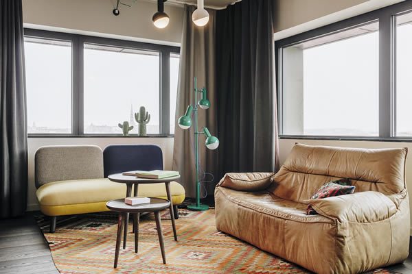 Hobo Stockholm, Brunkebergstorg Square Hotel by Studio Aisslinger