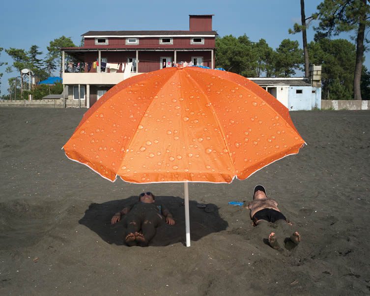 Kolkhida, Georgia, magnetic sand