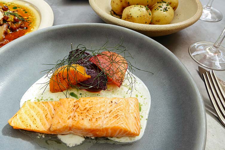 The three-course lunch will set you back just £30 per person, which is excellent value