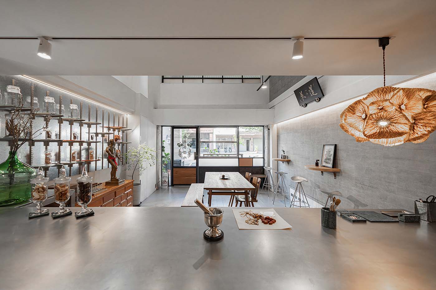 HÔNG LÂI Herbology Taiwan, Taichung Shop Designed by FLOAT DESIGN STUDIO