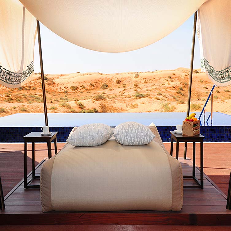 Desert Resort Interior Design by Kristina Zanic is Winner in Hospitality, Recreation, Travel and Tourism Design Category, 2017 - 2018.
