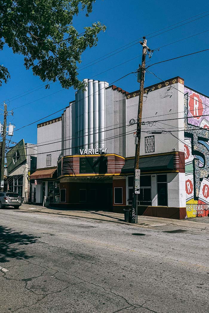 The Little Five Points neighbourhood is a quirky spot for shopping, dining and drinking