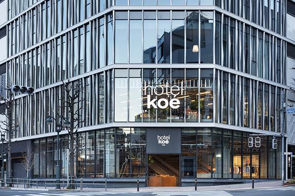 Hotel Koé Tokyo, Shibuya Fashion Retailer, Hotel, and Restaurant Flagship Store