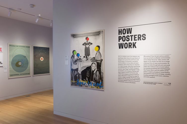 How Posters Work at Cooper Hewitt Smithsonian Design Museum, New York