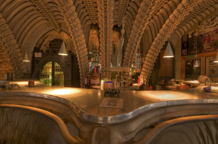 H R Giger Museum Bar Gruyeres Switzerland