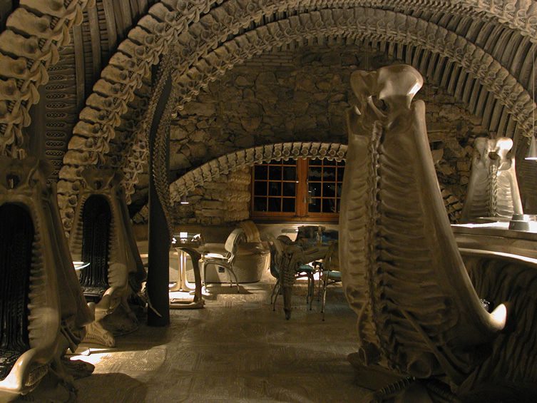 H.R. Giger Museum Bar — Gruyères, Switzerland