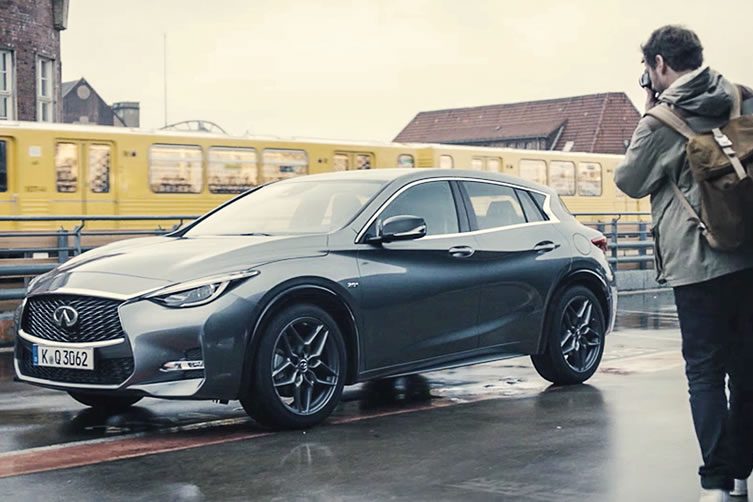 Infiniti Q30; Berlinstagram Photo Journey