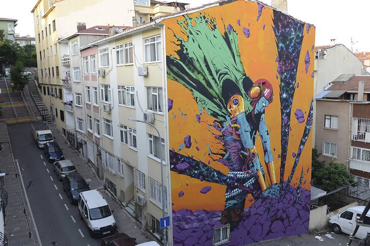 DEIH for the Mural Istanbul Street Art Festival