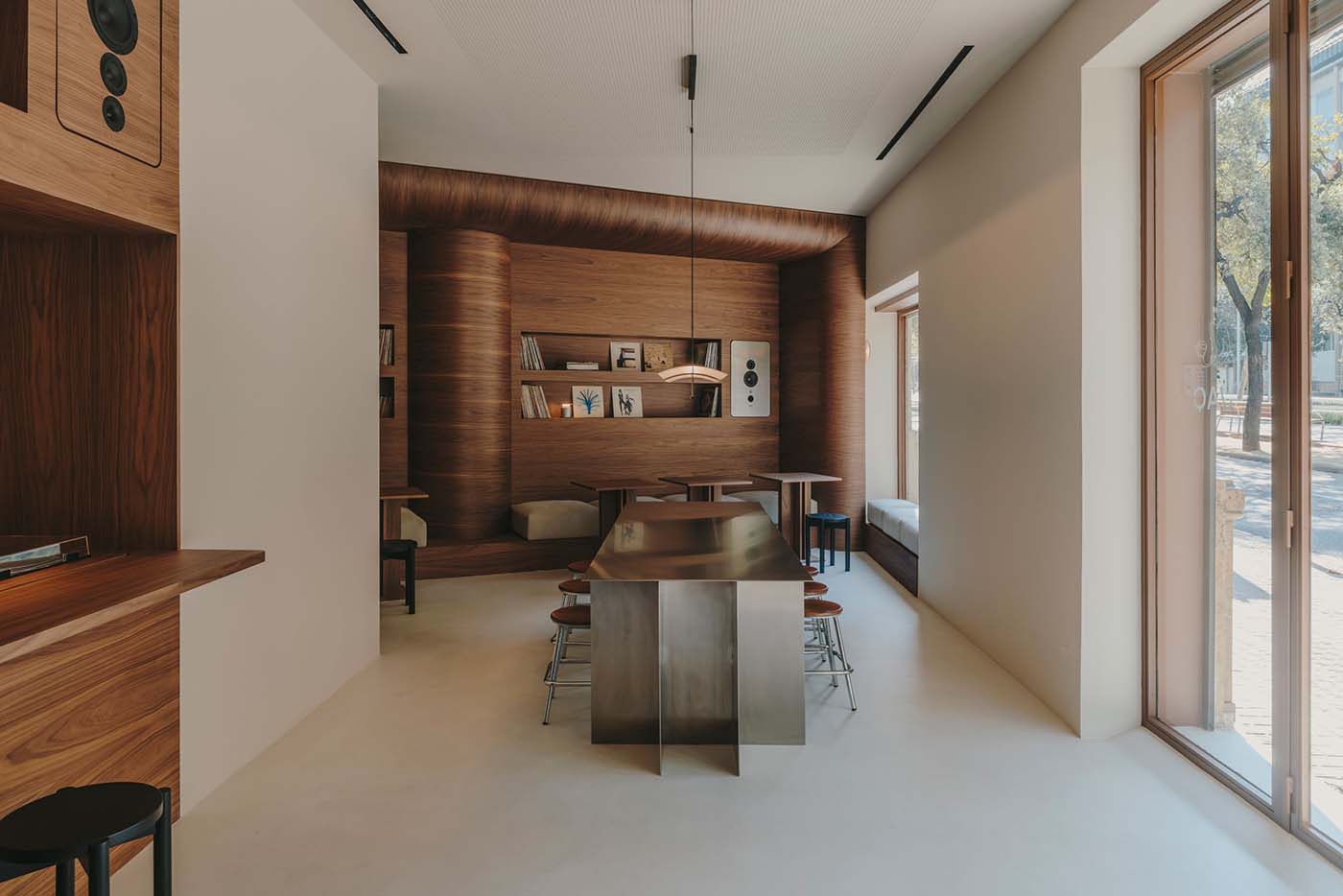 Jaç Hi-Fi Café Barcelona, Designed by Isern Serra Studio