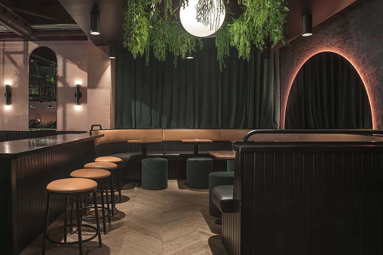 Jack Rose Montreal Mile End, Restaurant and Bar Designed by Ivy Studio