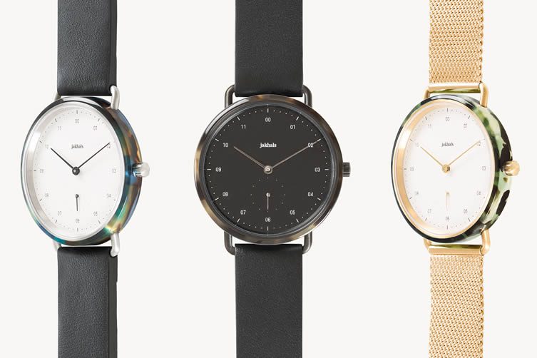 Jakhals​ Watches, Tortoise Shell Acetate Watch Designed in Antwerp