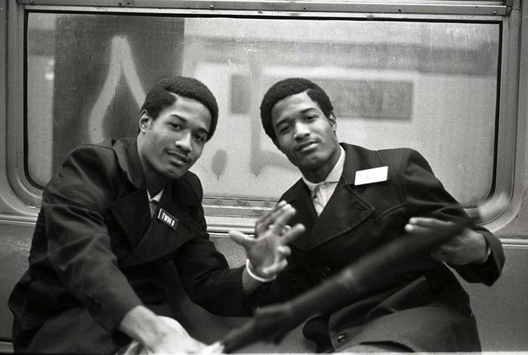 Jamel Shabazz, Twin 1 & Twin 2, Brooklyn, NYC 1980