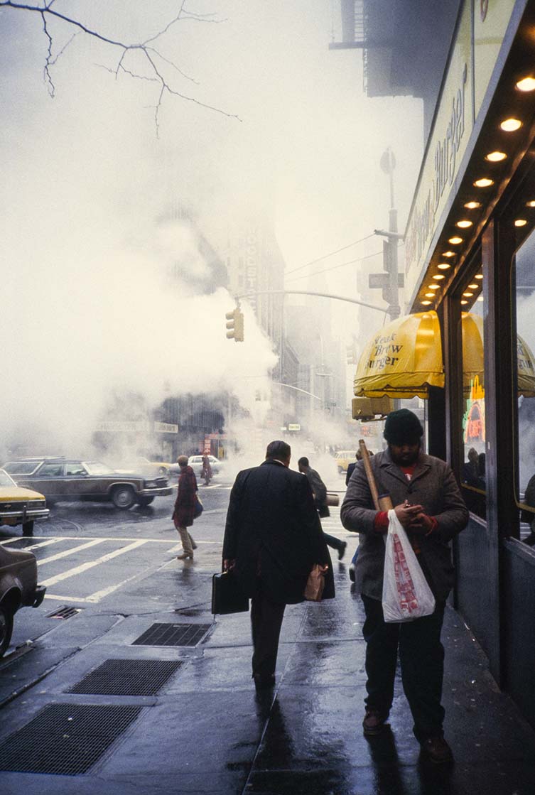 Jane Dickson in Times Square