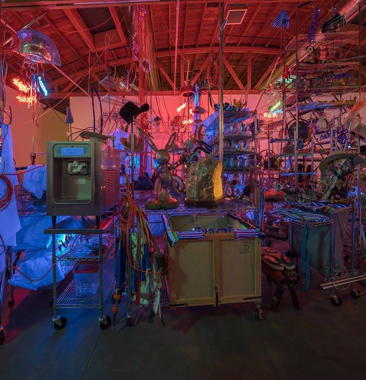 Jason Rhoades, The Black Pussy... and the Pagan Idol Workshop, 2005