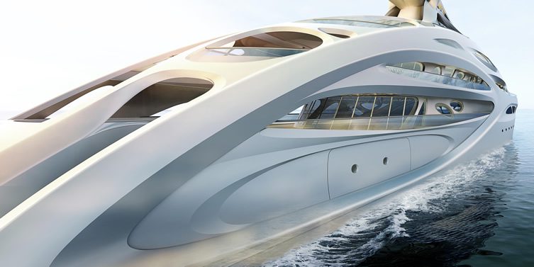 JAZZ Yacht — Zaha Hadid for Blohm+Voss