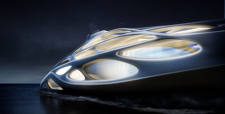 JAZZ Yacht — Zaha Hadid for Blohm+Voss