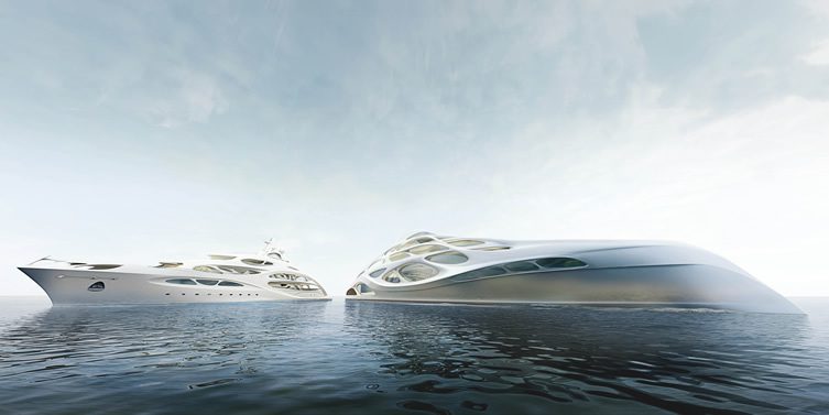 JAZZ Yacht — Zaha Hadid for Blohm+Voss